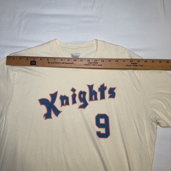 Super 70s Sport Shirt Mens Size XL Knights #9 Short Sleeve Tee "The Natural" EUC - Picture 5 of 9